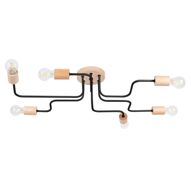 Lustre Veraiaen 6 noir