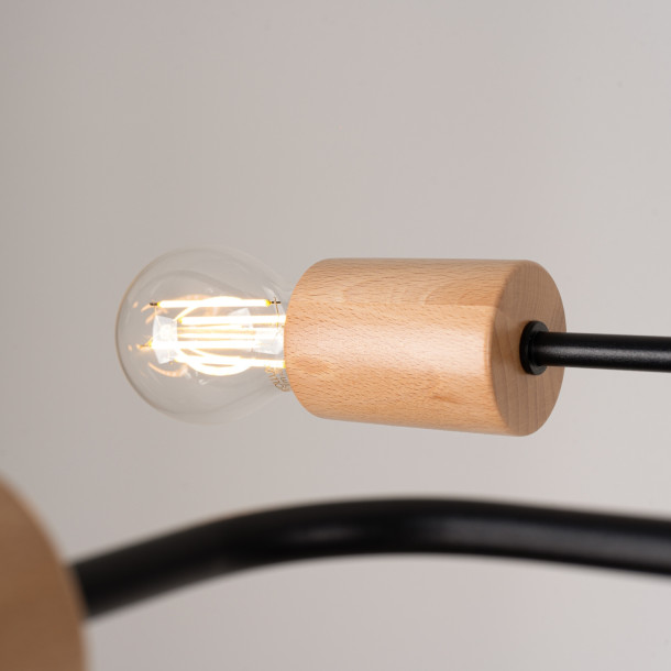 Lustre Veraiaen 6 noir