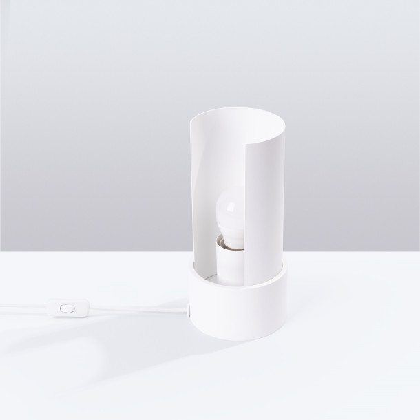 Lampe à poser Luxeiaon blanc