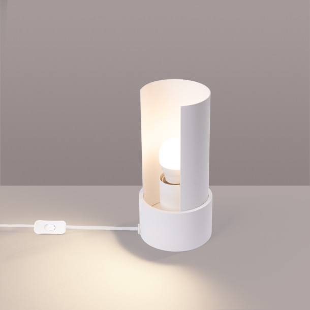 Lampe à poser Luxeiaon blanc
