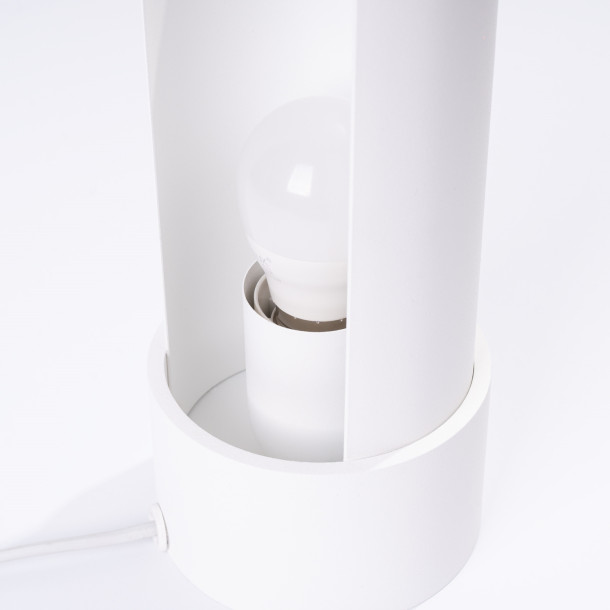 Lampe à poser Luxeiaon blanc