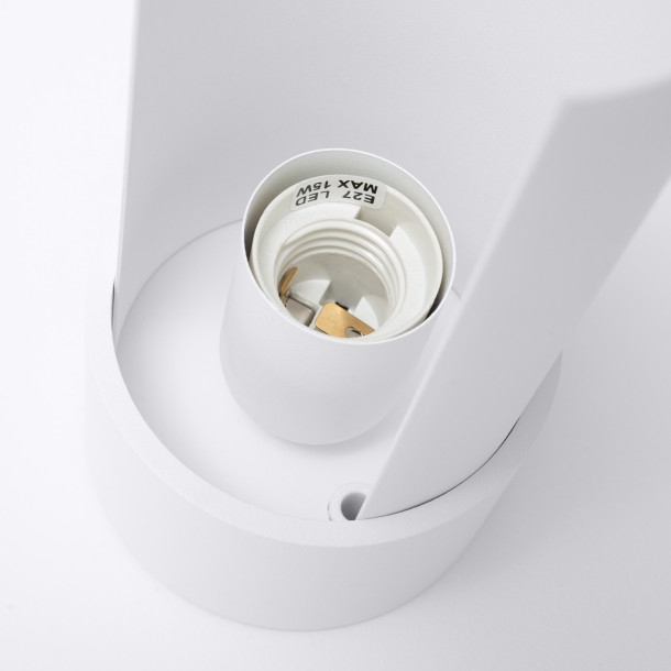 Lampe à poser Luxeiaon blanc