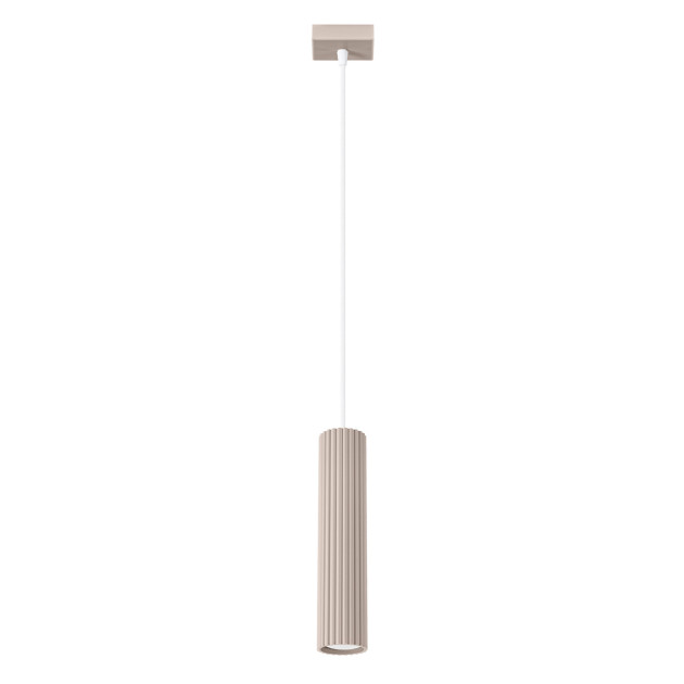 Lampe suspendue Elaen 1 taupe