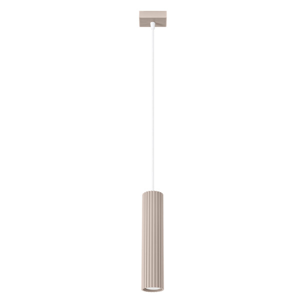 Lampe suspendue Elaen 1 taupe