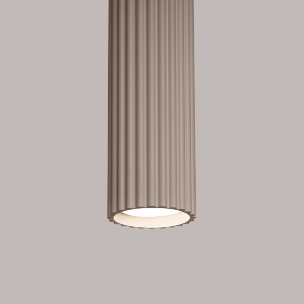 Lampe suspendue Elaen 1 taupe