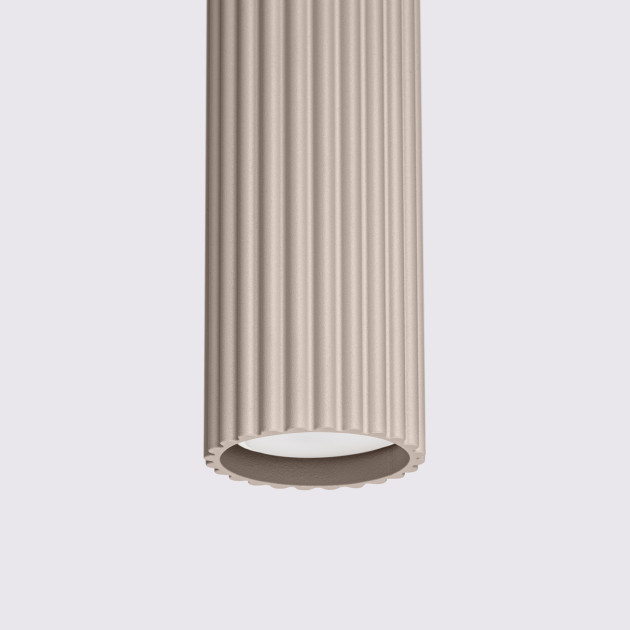Lampe suspendue Elaen 1 taupe