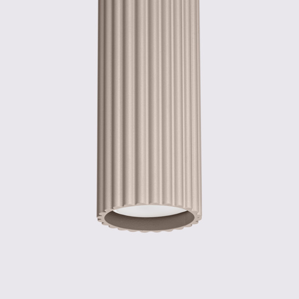 Lampe suspendue Elaen 1 taupe
