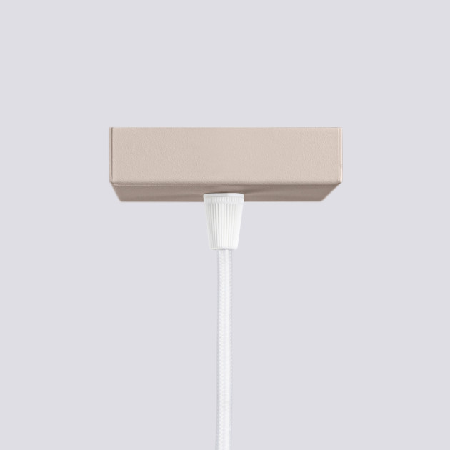 Lampe suspendue Elaen 1 taupe