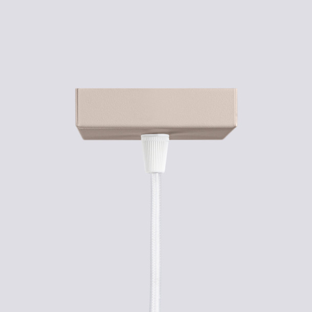 Lampe suspendue Elaen 1 taupe