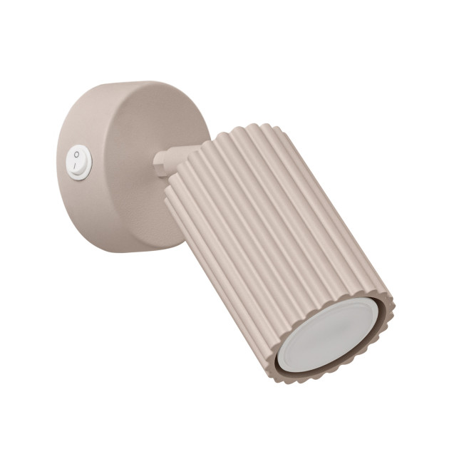 Applique Elaen taupe avec interrupteur