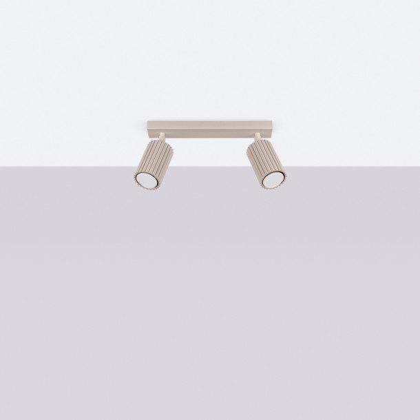 Plafonnier Elaen 2 taupe