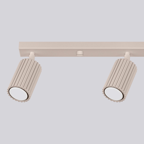 Plafonnier Elaen 4L taupe