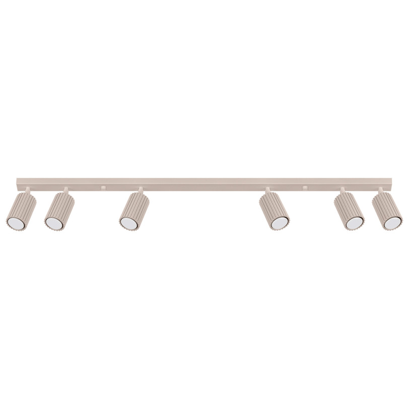 Plafonnier Elaen 6L taupe