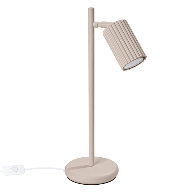 Lampe à poser Elaen taupe