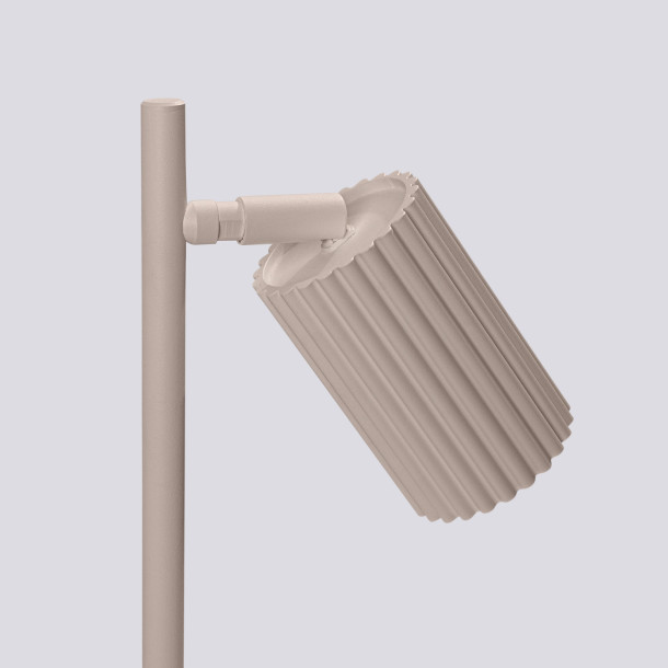 Lampe à poser Elaen taupe