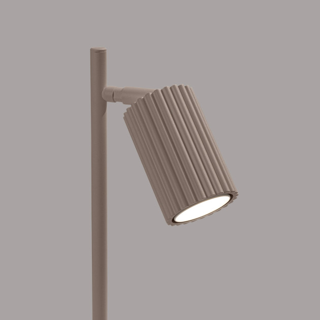 Lampe à poser Elaen taupe