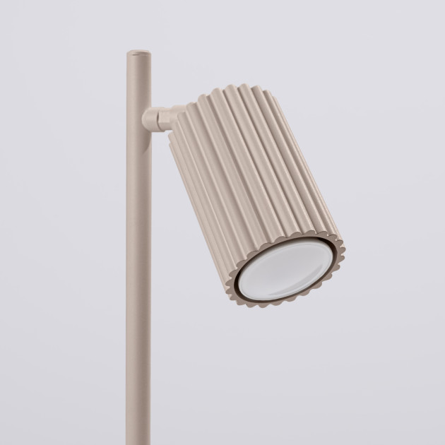 Lampe à poser Elaen taupe