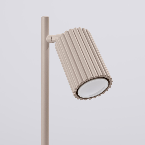 Lampe à poser Elaen taupe
