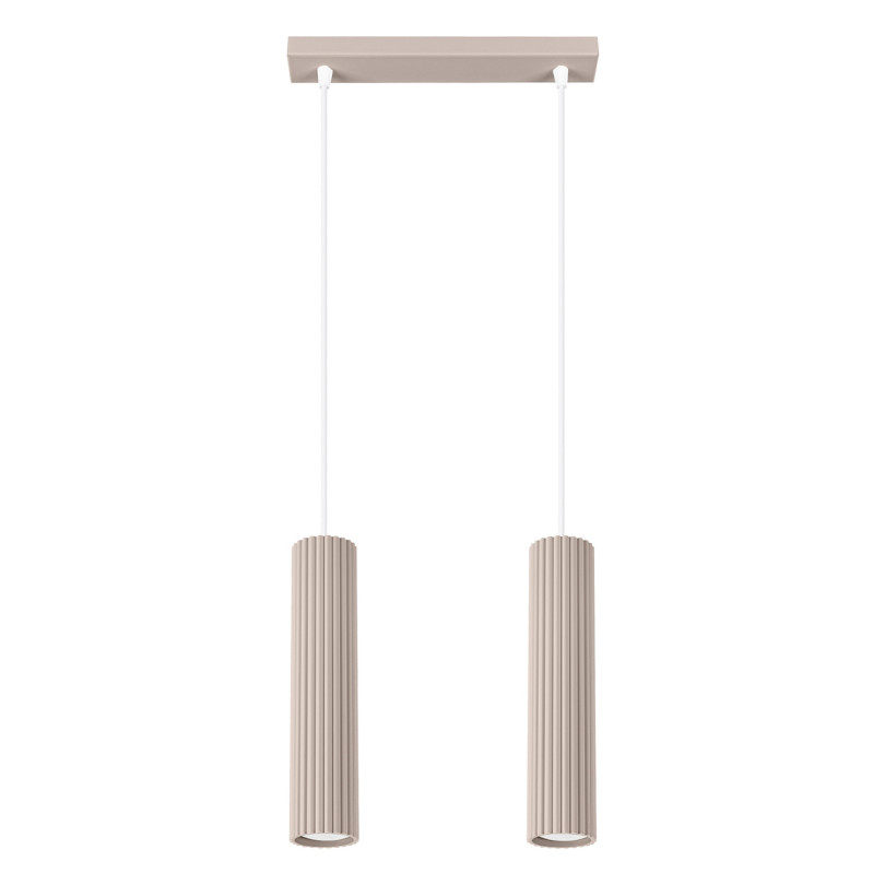 Lampe suspendue Elaen 2 taupe
