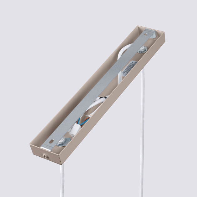 Lampe suspendue Elaen 2 taupe