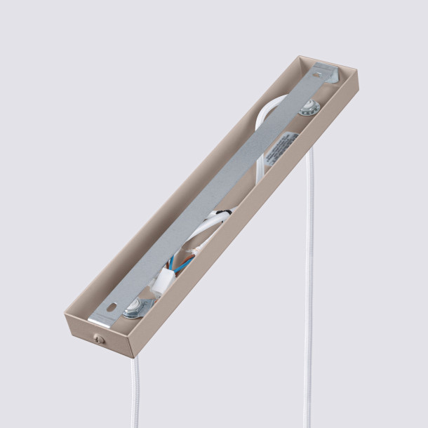 Lampe suspendue Elaen 2 taupe