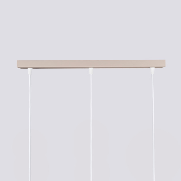 Lampe suspendue Elaen 3L taupe