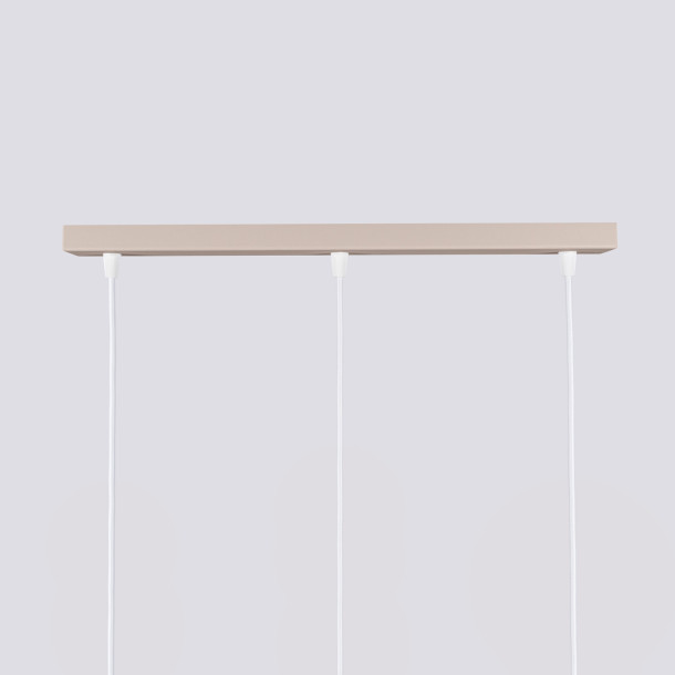 Lampe suspendue Elaen 3L taupe