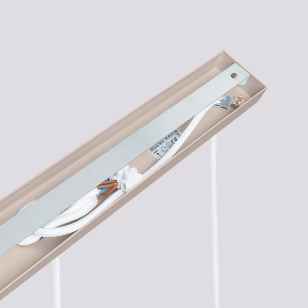 Lampe suspendue Elaen 3L taupe