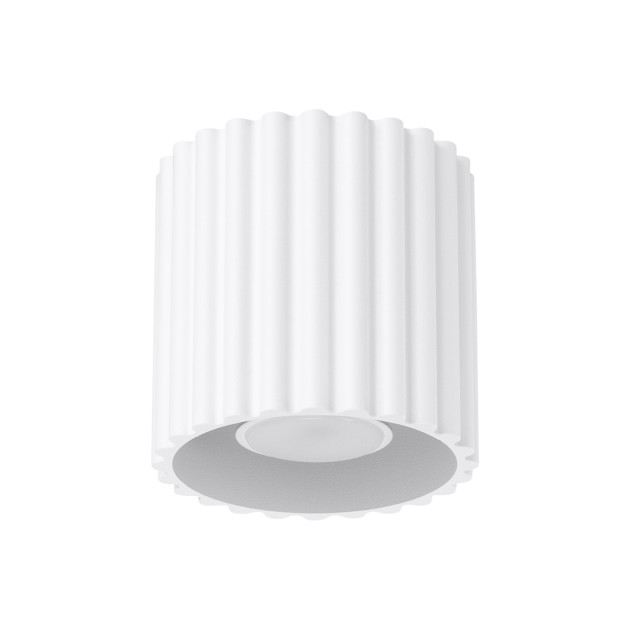 Plafonnier AURA 1 blanc GU10