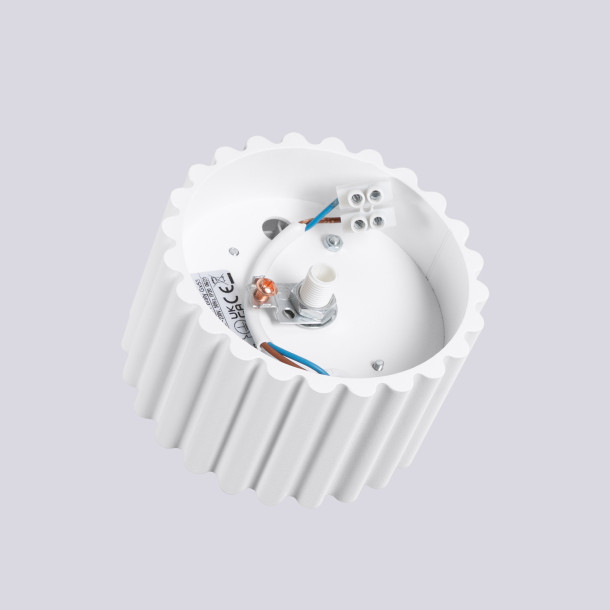 Plafonnier AURA 1 blanc Gx53