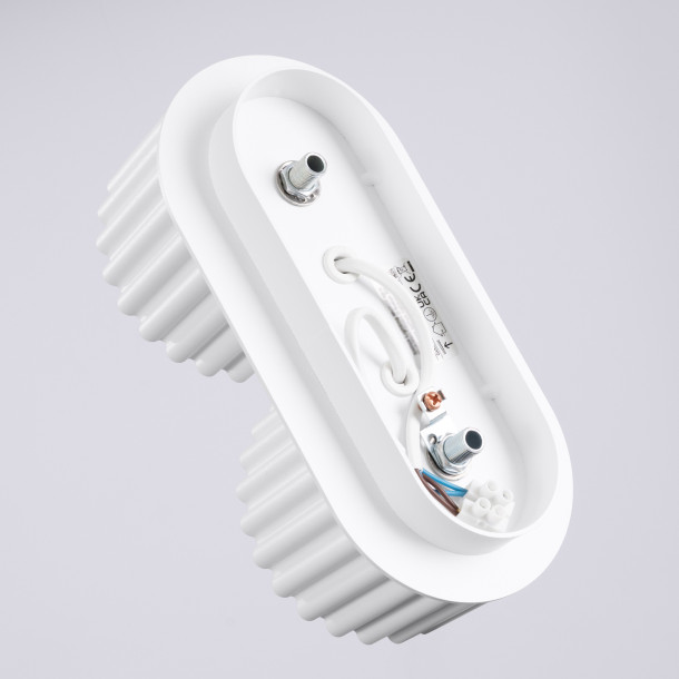 Plafonnier AURA 2 blanc Gx53