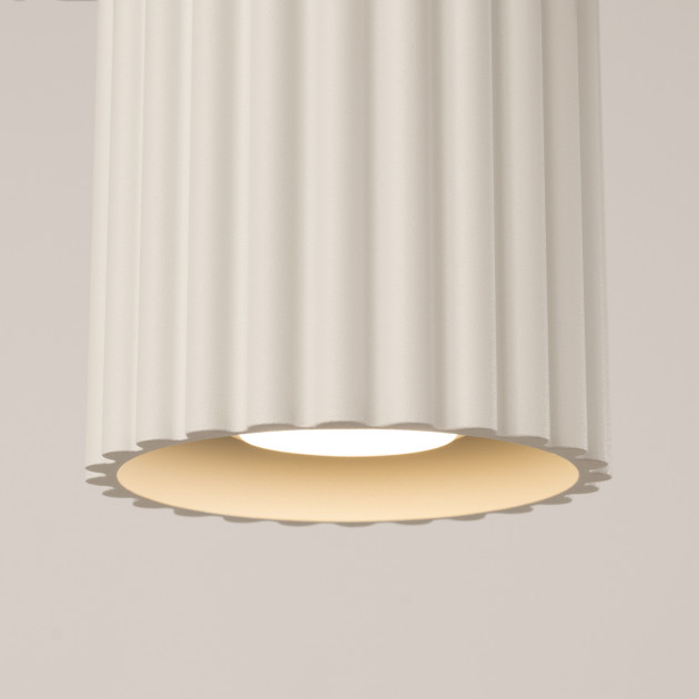 Plafonnier AURA 1 beige GU10