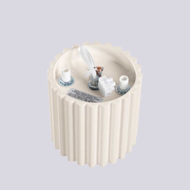 Plafonnier AURA 1 beige GU10
