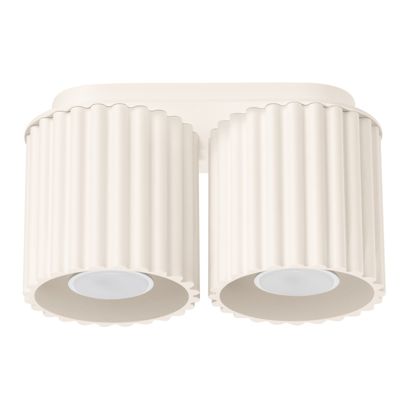 Plafonnier AURA 2 beige GU10