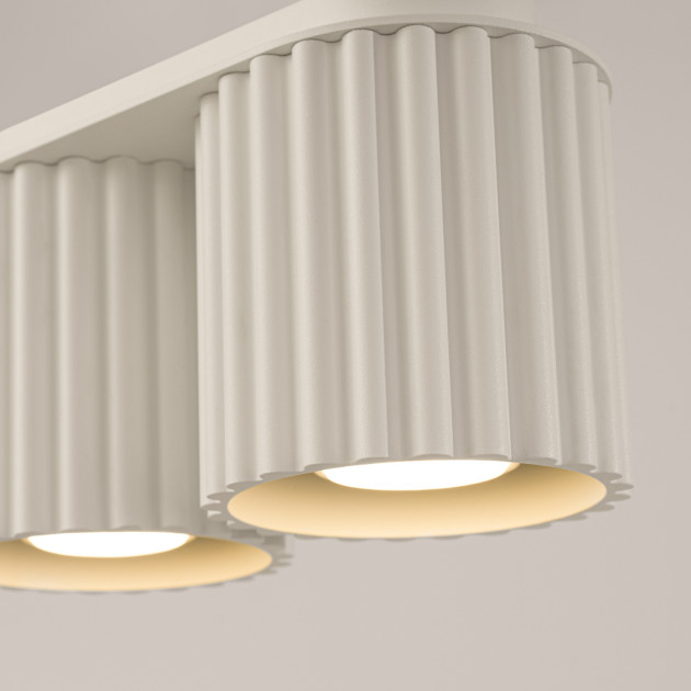 Plafonnier AURA 2 beige GU10