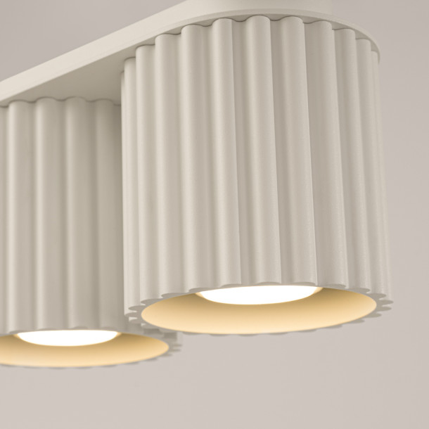 Plafonnier AURA 2 beige GU10