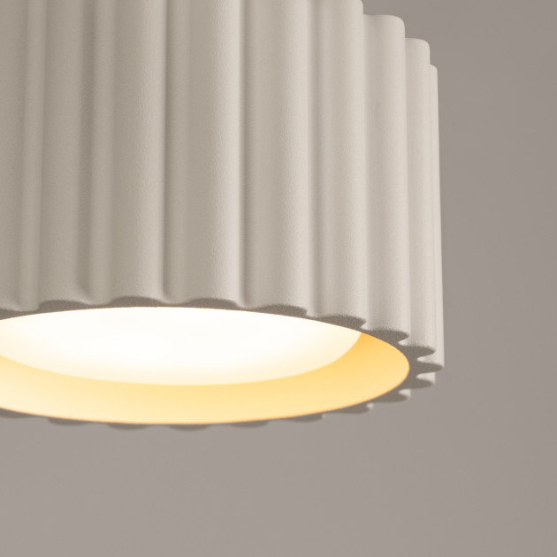 Plafonnier AURA 1 beige Gx53