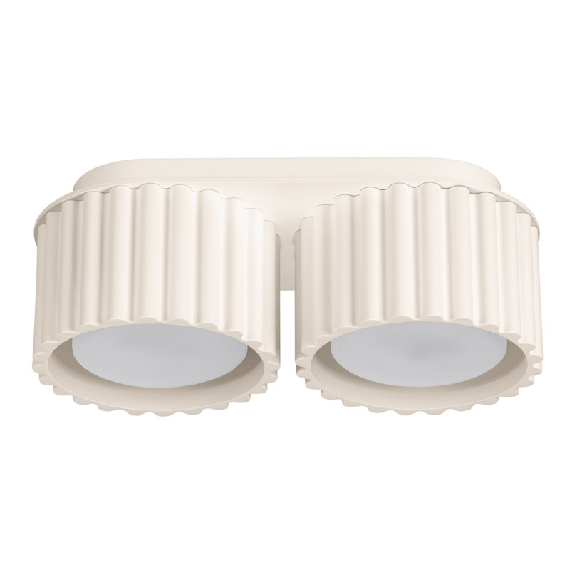 Plafonnier AURA 2 beige Gx53