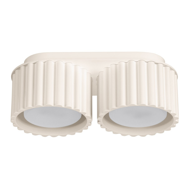 Plafonnier AURA 2 beige Gx53