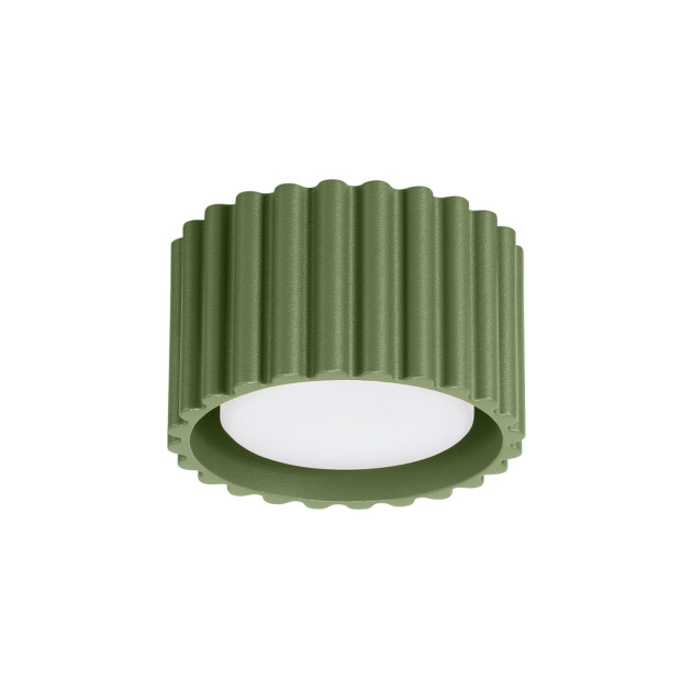 Plafonnier AURA 1 vert olive Gx53