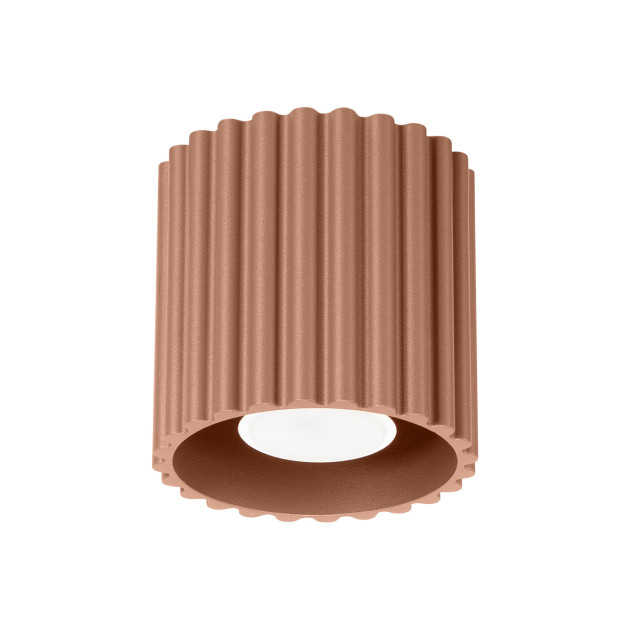 Plafonnier AURA 1 moka GU10