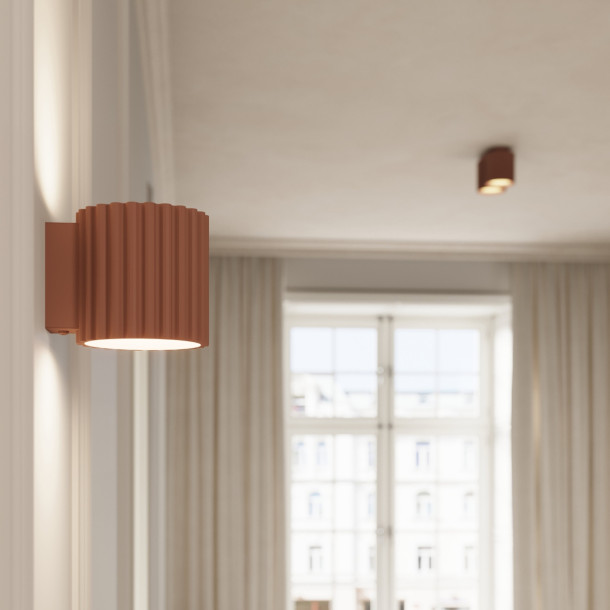 Plafonnier AURA 2 moka GU10
