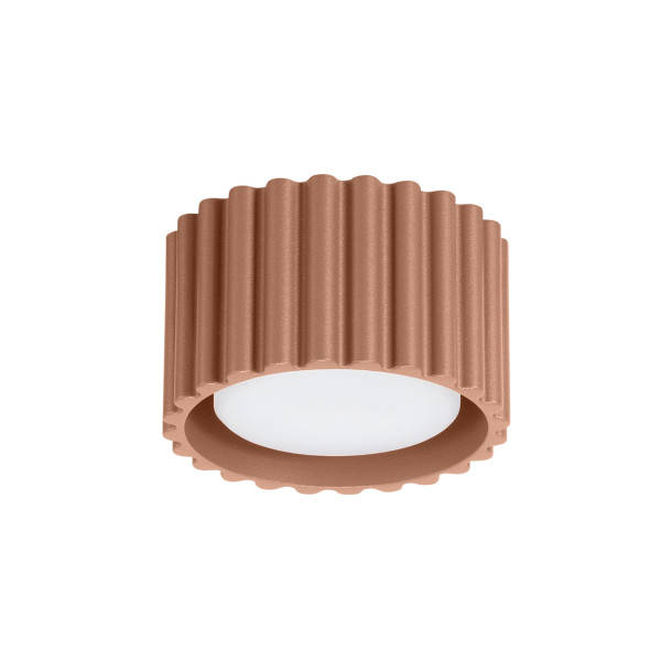 Plafonnier AURA 1 moka Gx53
