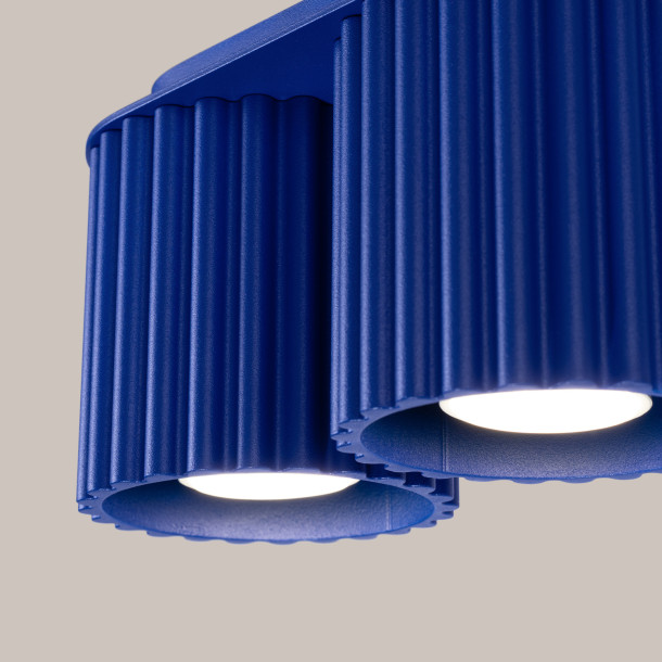 Plafonnier AURA 2 ultramarine GU10