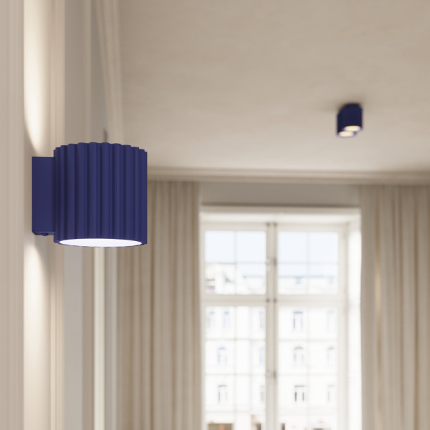 Plafonnier AURA 2 ultramarine GU10