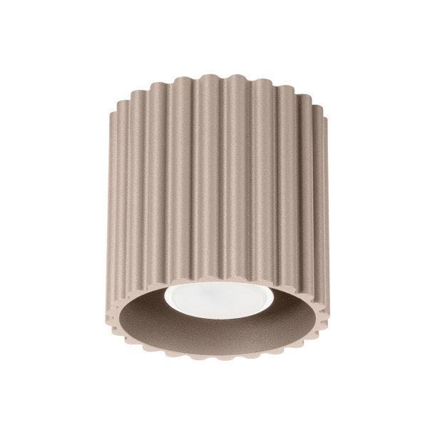 Plafonnier AURA 1 taupe GU10