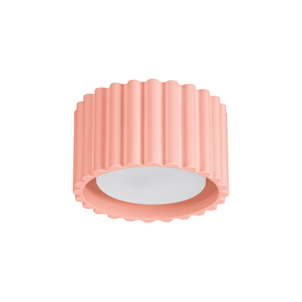 Plafonnier AURA 1 peach Gx53