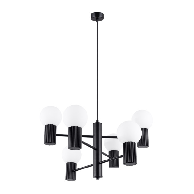 Lustre HALO 6 noir
