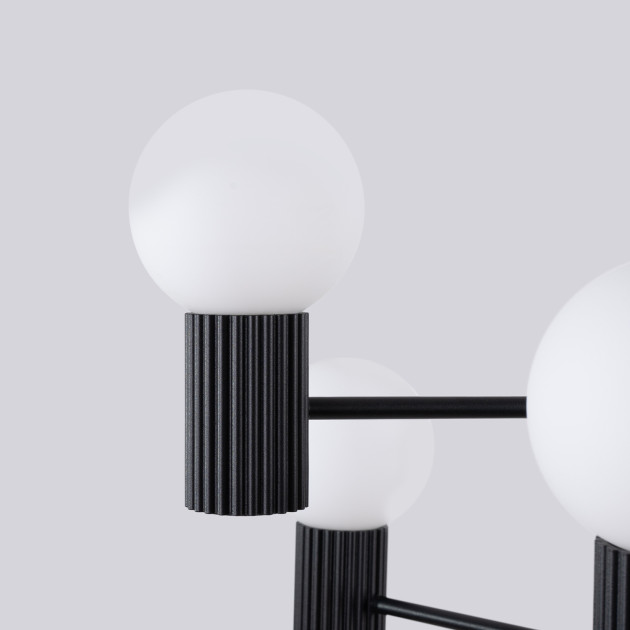Lustre HALO 6 noir