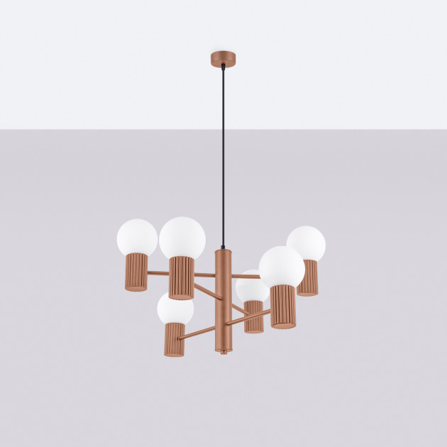 Lustre HALO 6 moka